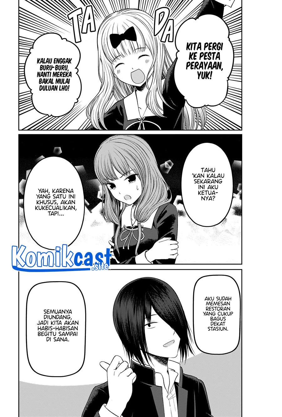 Kaguya-sama wa Kokurasetai – Tensai-tachi no Renai Zunousen Chapter 281 End